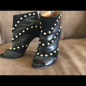 Nine West Open Toe Booties
